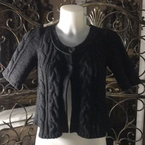 American Eagle Knitted Short Sleeve Sweater